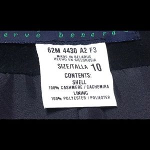 Women’s cashmere coat